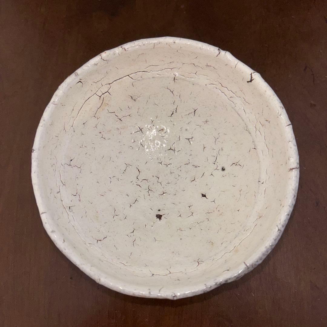 中川自然坊　粉引椀　未使用品