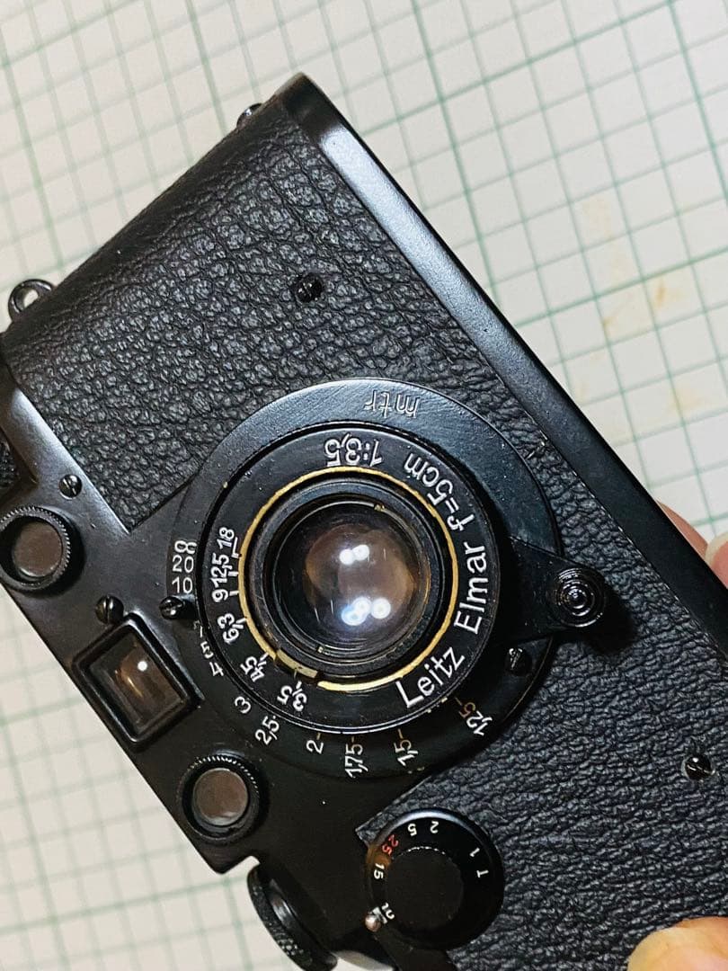 Leica バルナックライカfⅢ + エルマー5cm f3.5