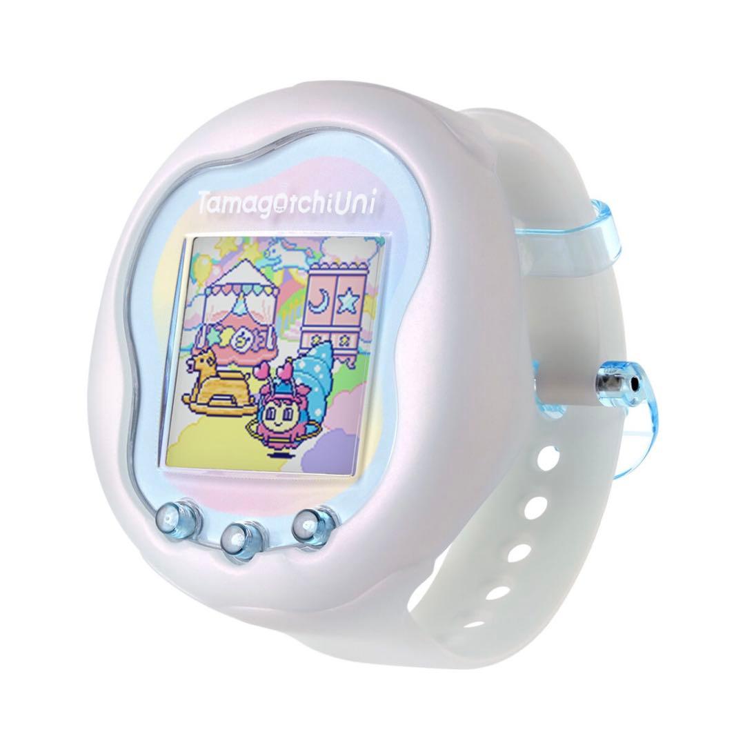 Tamagotchi Uni Prism White たまごっちユニ