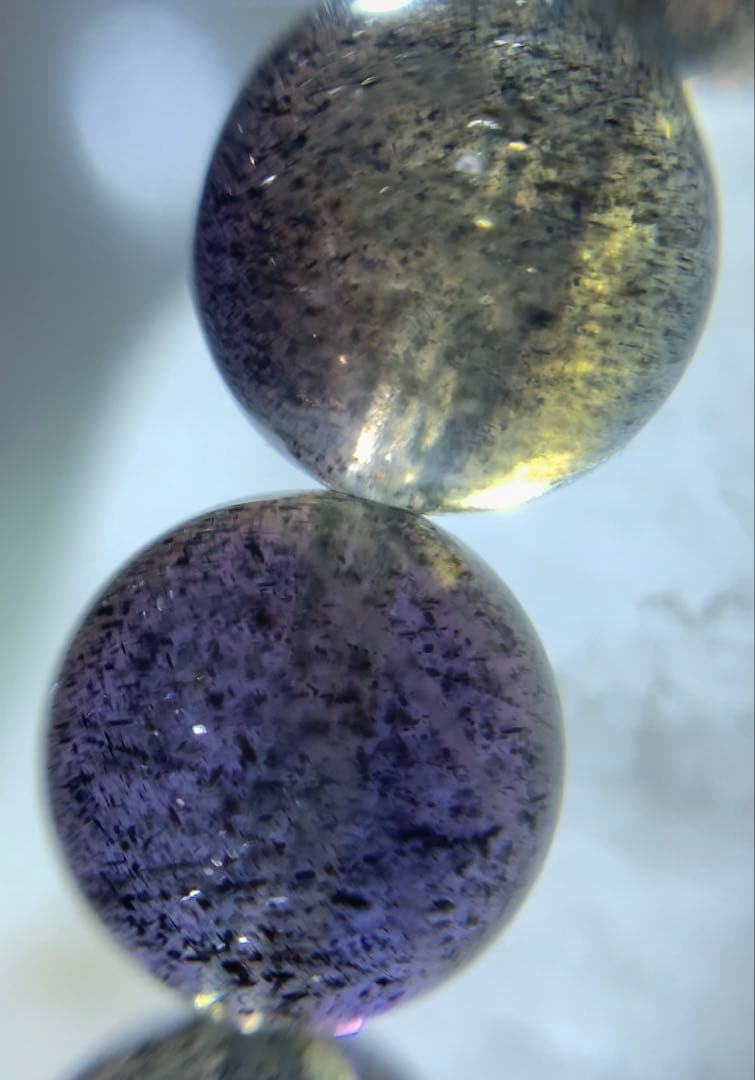 ミラクルを引き寄せるパワー❣️❣️ 超ハイグレード　ラブラドライト　ブレスレット