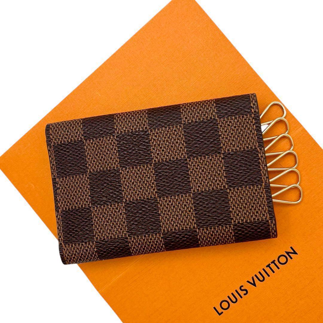 158 HIRO美品 ルイヴィトン 鍵 ダミエ 車鍵 キーケース 鍵