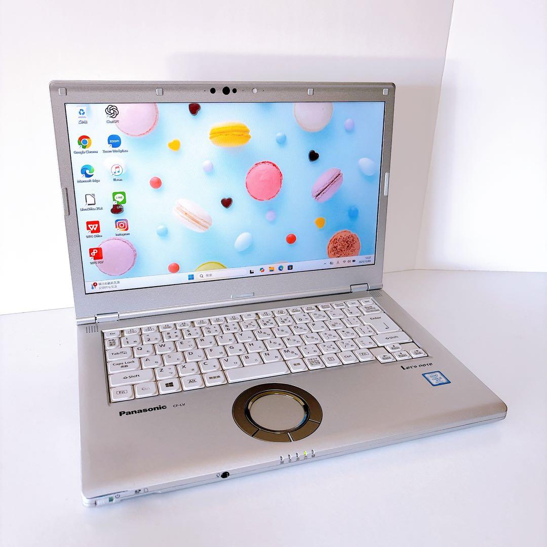 レッツノート LV7 Core i5 第8世代 SSD256 14インチ