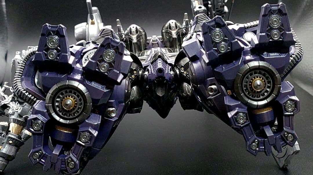 【玄鋼謹製】30MM アーマードコア6 オープンフェイス　フル塗装完成品