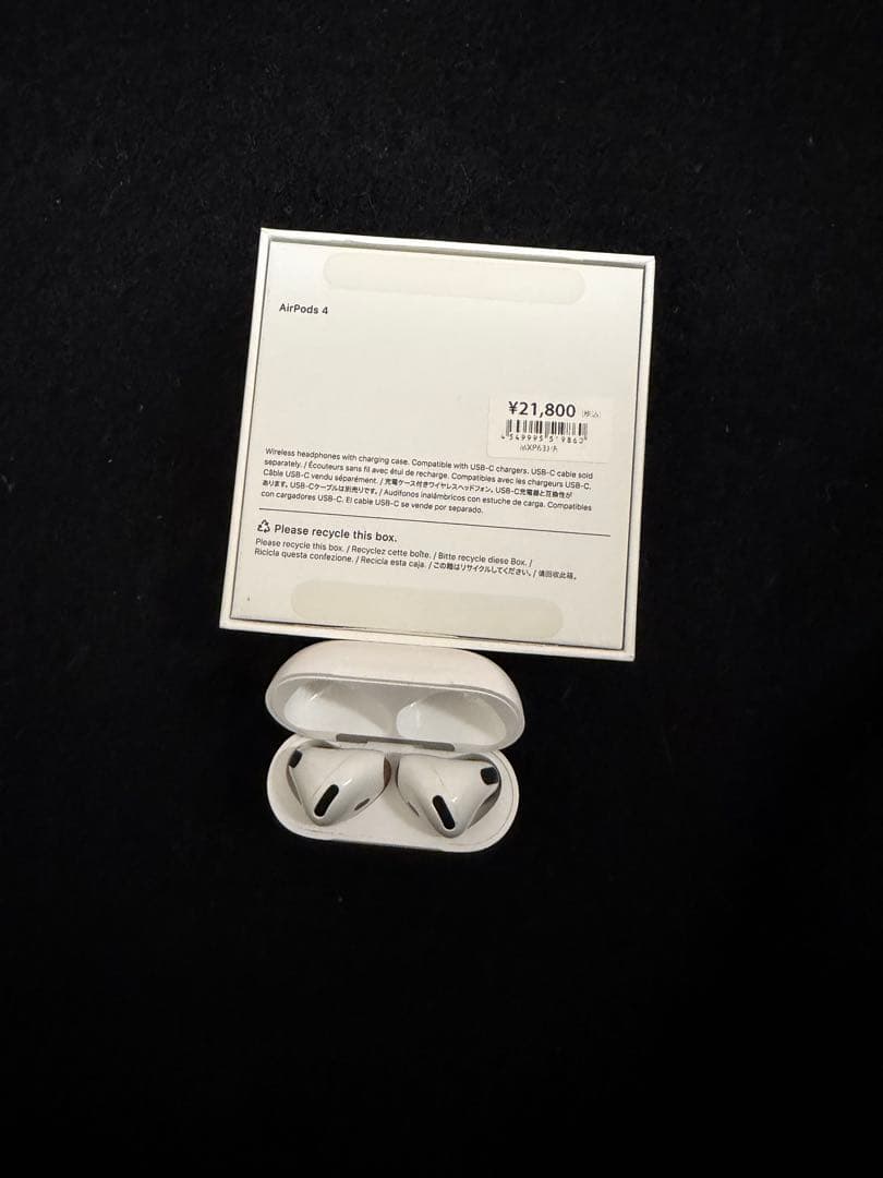 イヤホン Apple AirPods4