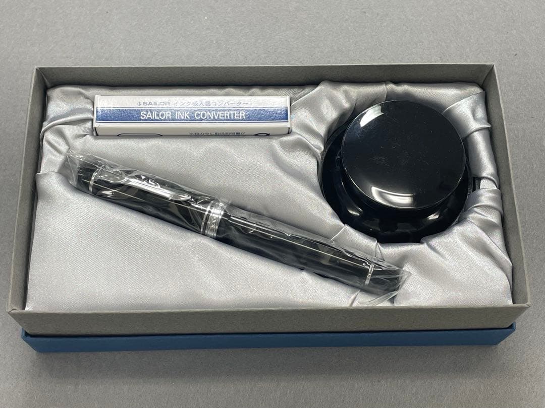【未使用】セーラー万年筆プロフェッショナルギア21K(H-M)インクセット廃番