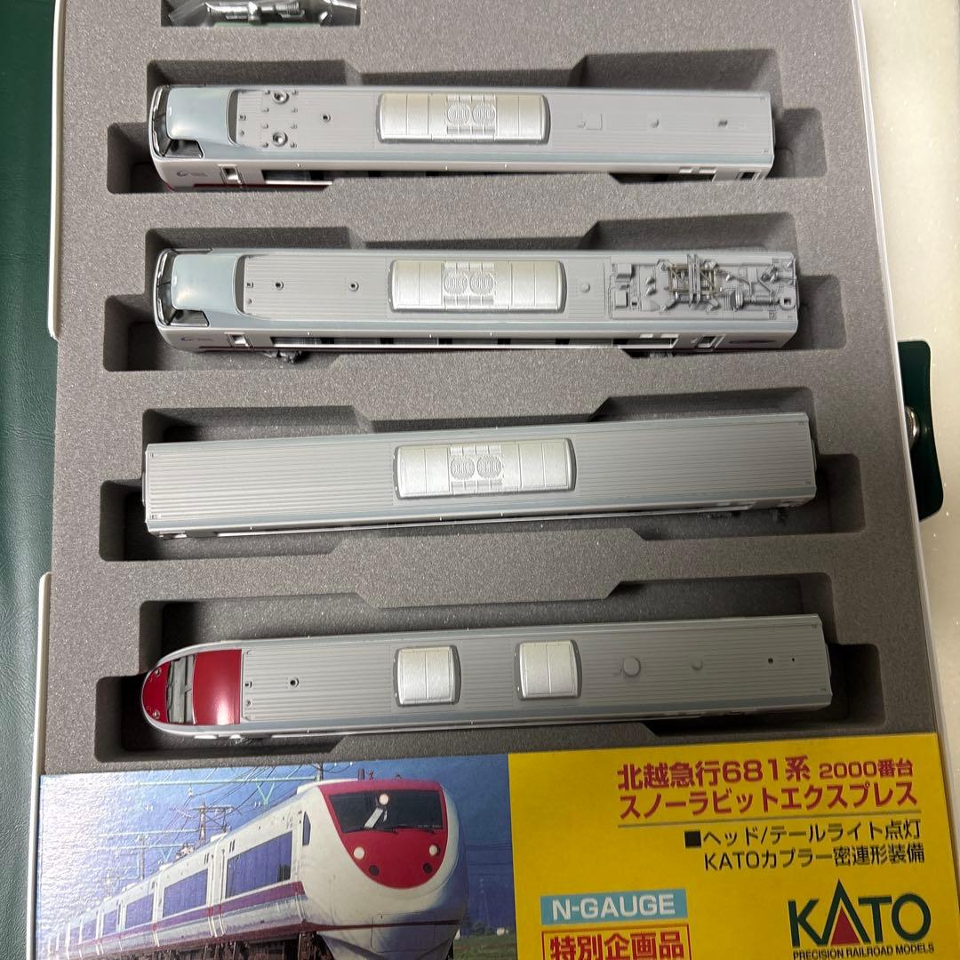 KATO 10-381 681系スノーラビットパーツ、シール未使用