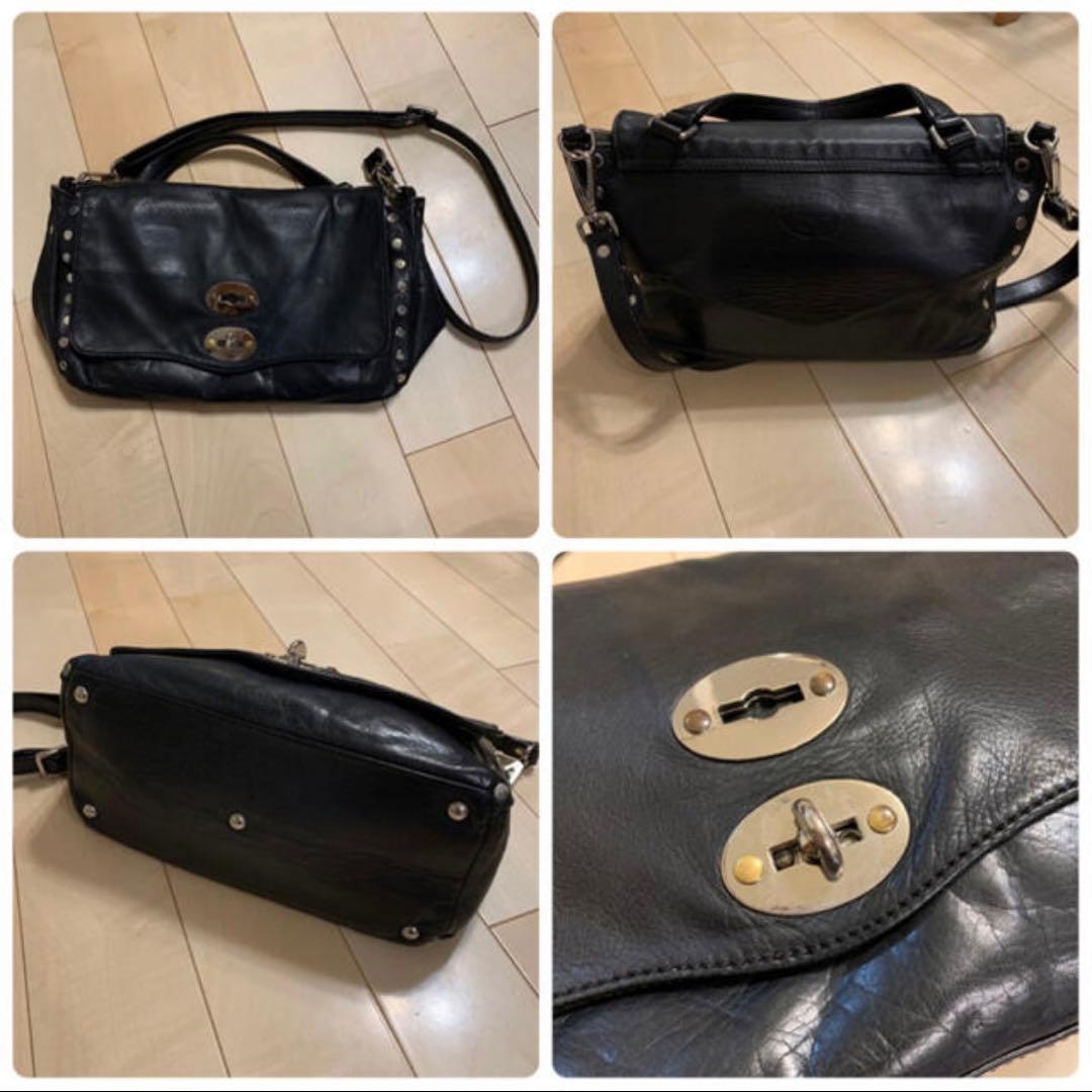 ZANELLATO ザネラート ポスティーナ　ブラック