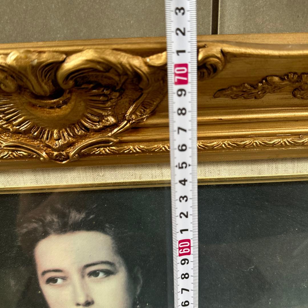 額縁　特大　ヴィンテージ　鏡　アンティーク　F10？　フレーム　額縁　インテリア