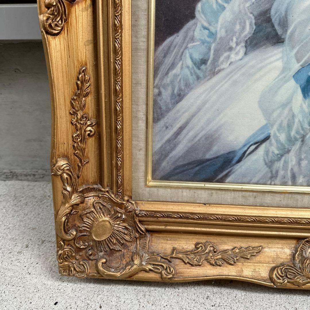 額縁　特大　ヴィンテージ　鏡　アンティーク　F10？　フレーム　額縁　インテリア