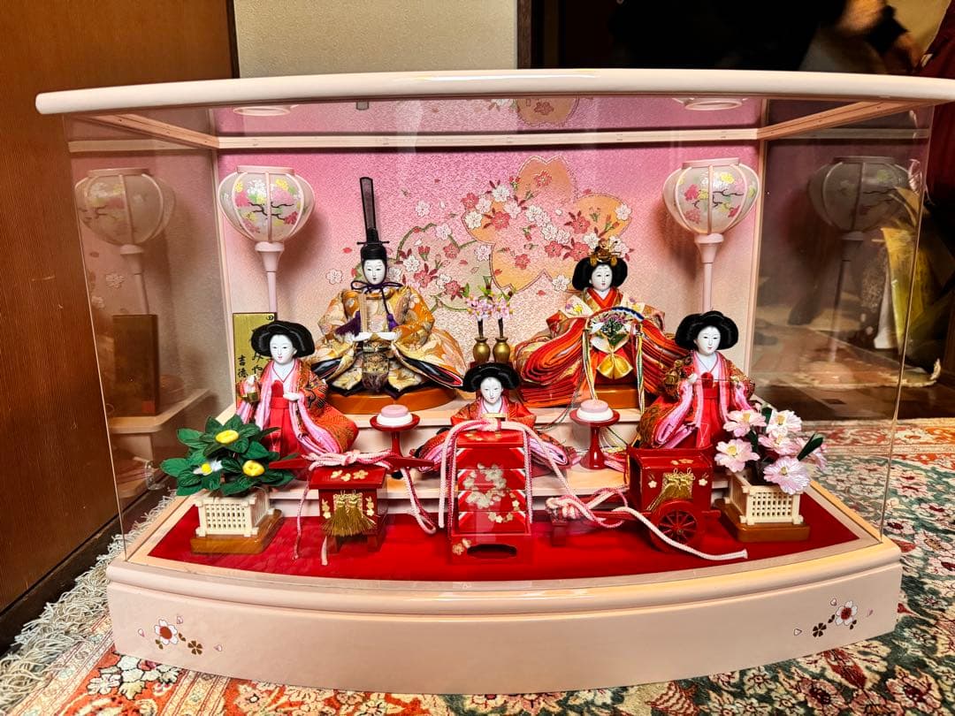 ひな人形　オルゴール付き　吉徳　田村由起子作