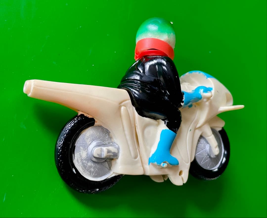 仮面ライダー 新サイクロン号 ソフビ人形 ポピー 希少品です！旧バンダイ