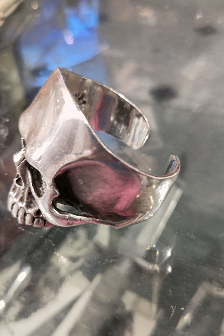 the great frog Large Skull Cuff　スカルバングル