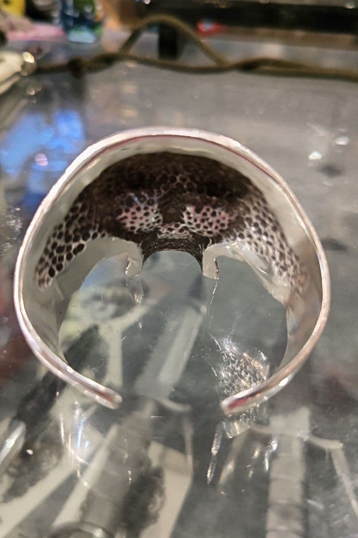 the great frog Large Skull Cuff　スカルバングル