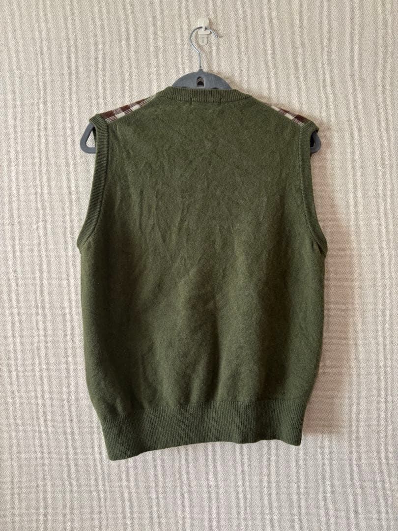 希少！Burberrys バーバリーズ ニットベスト　ノバチェック