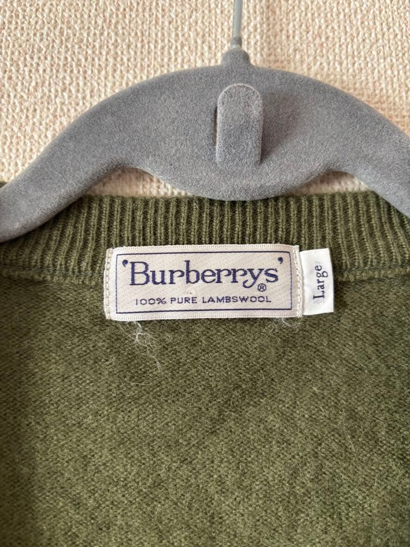 希少！Burberrys バーバリーズ ニットベスト　ノバチェック
