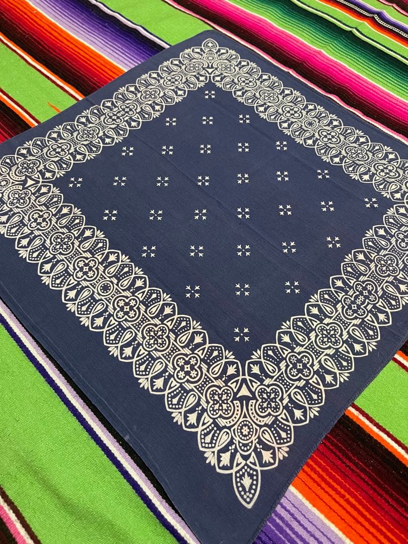 【Special】②④②60s USA製 バンダナ WAMCRAFT アイアン