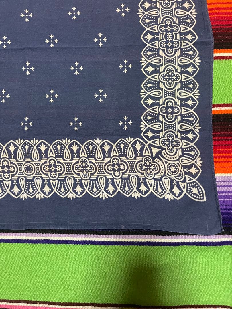 【Special】②④②60s USA製 バンダナ WAMCRAFT アイアン