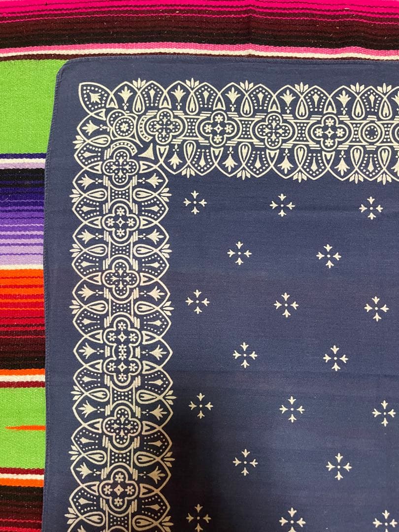 【Special】②④②60s USA製 バンダナ WAMCRAFT アイアン