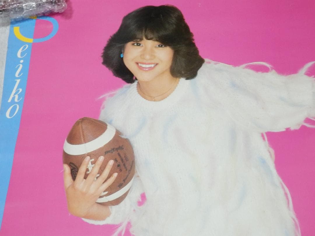 ⭕️当時物②❤非売品❤特大ポスター❤松田聖子❤Venture★月星化成