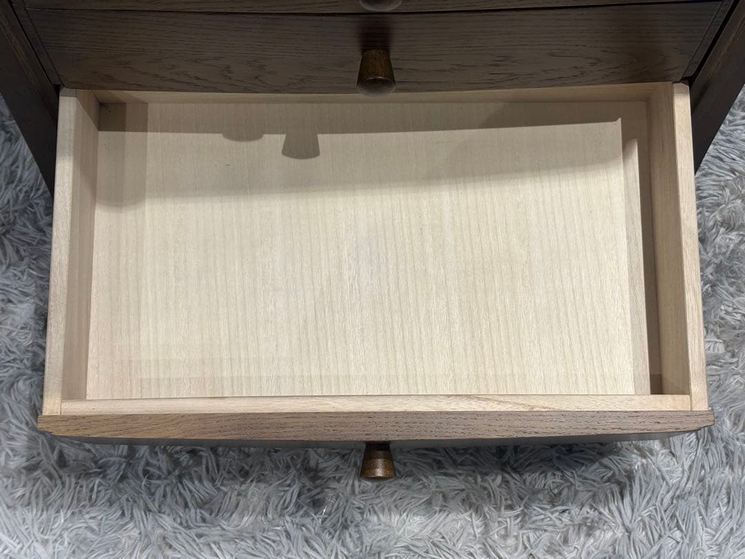 迪卡　起立木工　キャビネット　電話台　収納　ビンテージ　無垢材　IZ