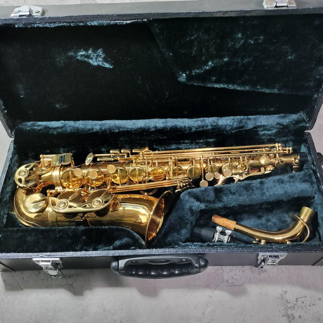 アルトサックス 彫刻入り ジャンク品