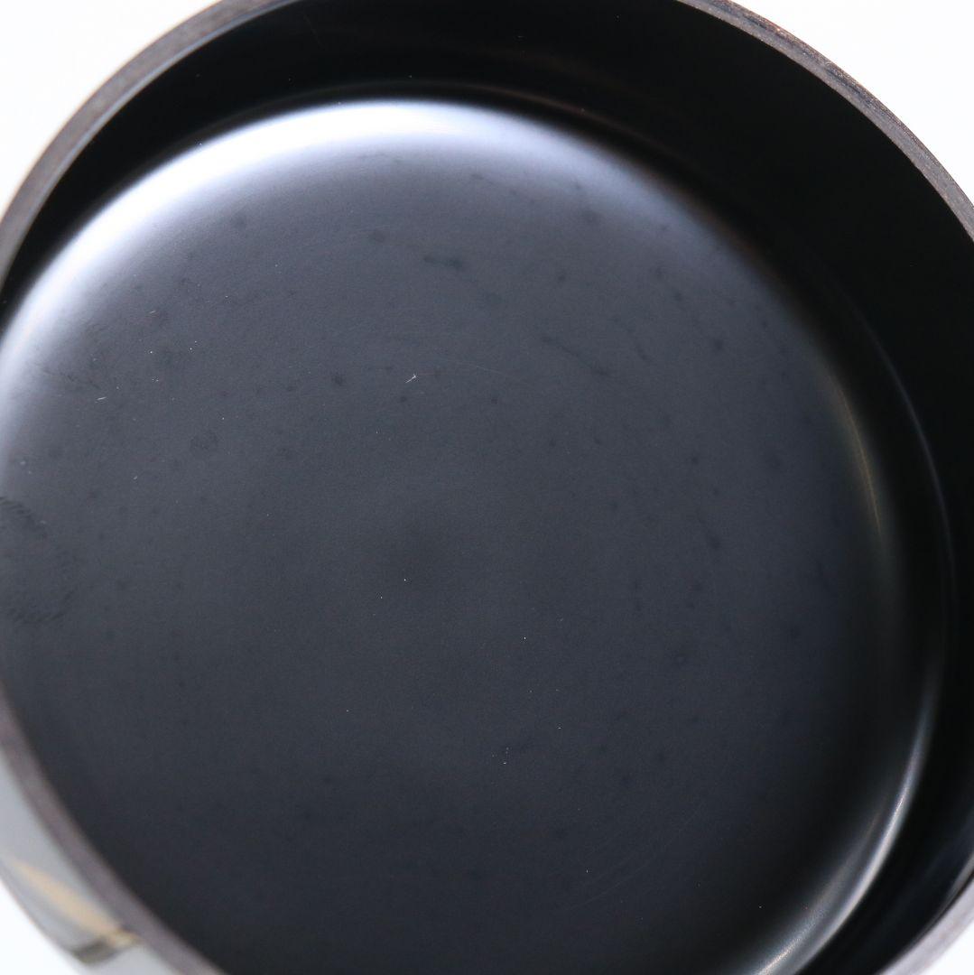 蒔絵師 筑城良斉作 笹露 大棗 茶道具 共箱　V934