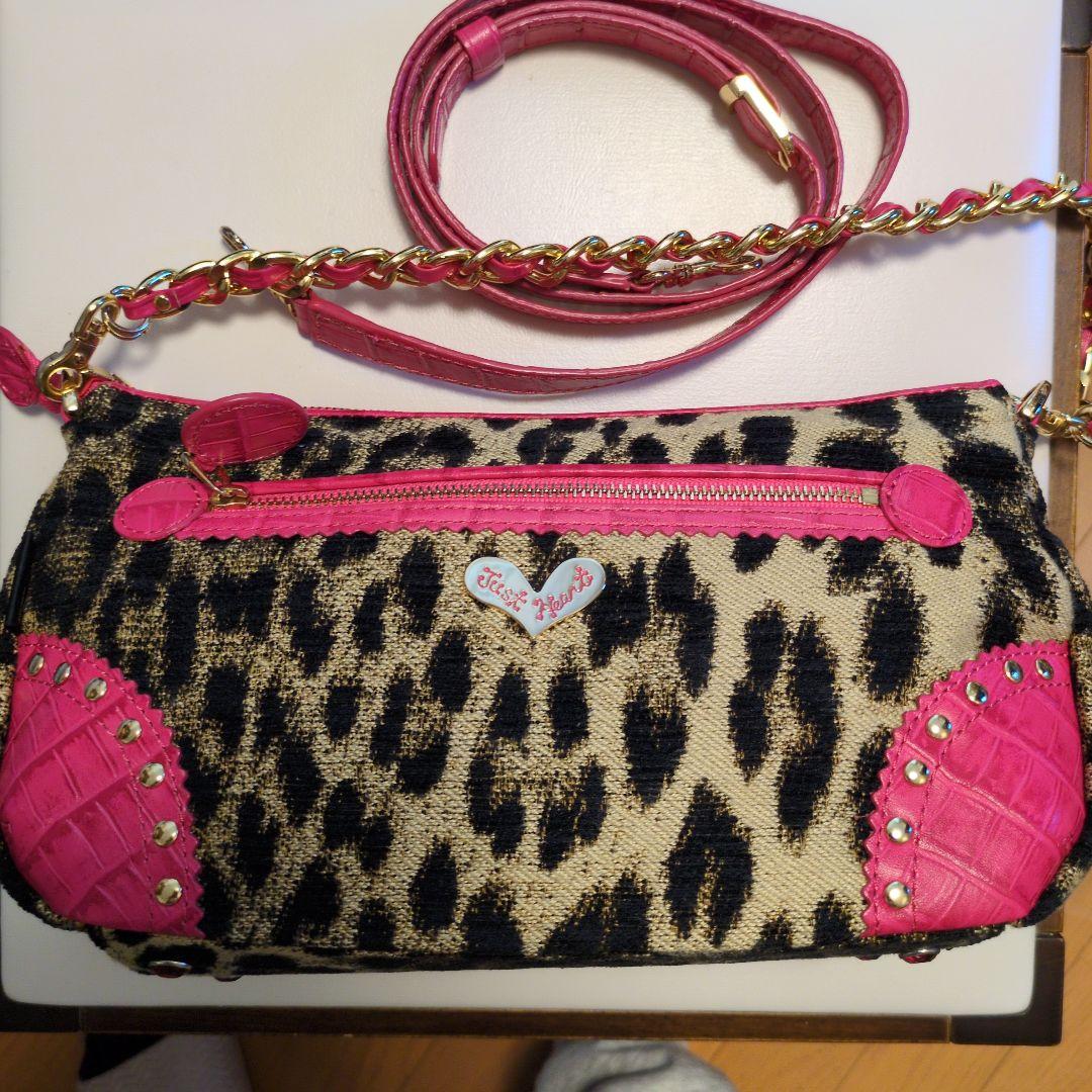 美品 Think Bee!カラフルハート ショルダーバッグ