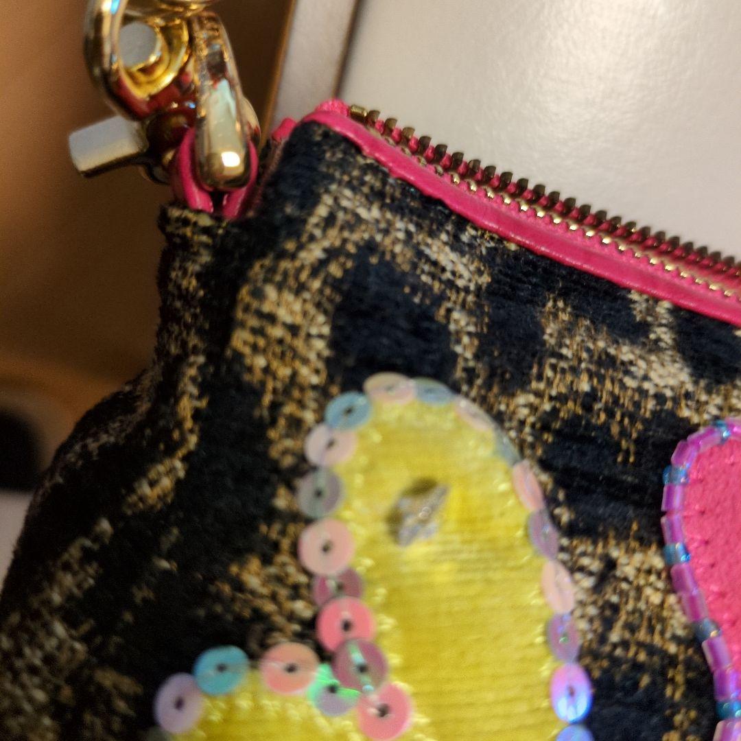 美品 Think Bee!カラフルハート ショルダーバッグ