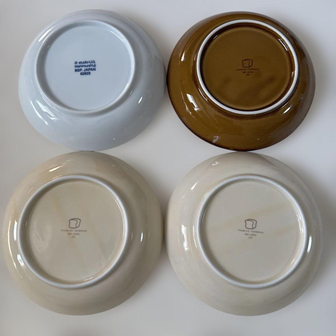 にしむらゆうじ　食器　小皿　大皿　17点セット　ごきげんぱんだ　こねずみ