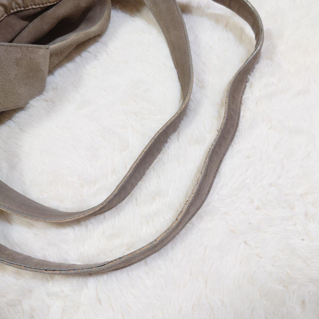 D*E様 ブルネロクチネリ スウェード トートバッグ 希少品 ベージュ A4収納