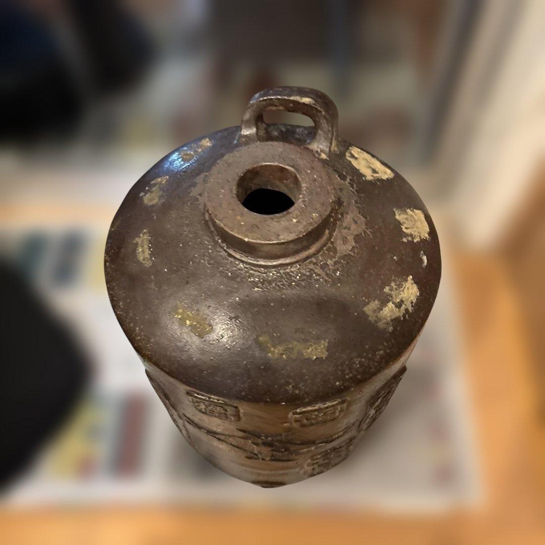 骨董　ヴィンテージ　レア　酒蔵 伊勢國冨田伊藤製 香味真 壺 骨董 滴精糟来