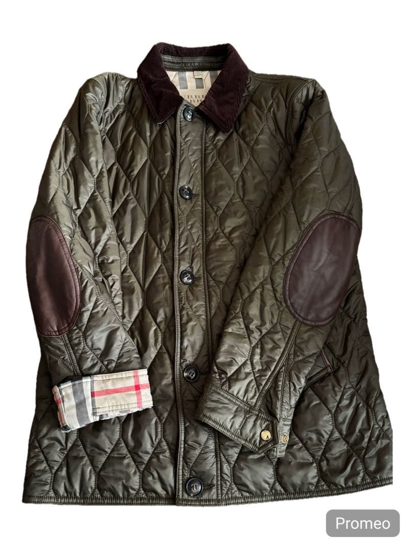 【ピンクの猫】BURBERRY BRIT キルティングJK★美品