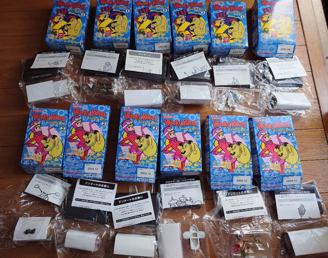 コナミ　チキチキマシン猛レース　全12種＋ワンダーフェスティバルケンケン　コンプ