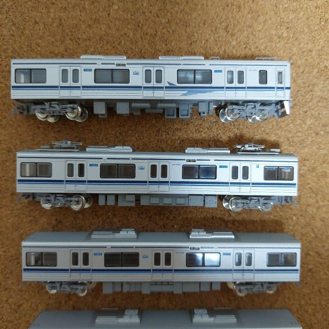 グリーンマックス　北総7300形　塗装済みキット8両　完成品　1076T+M