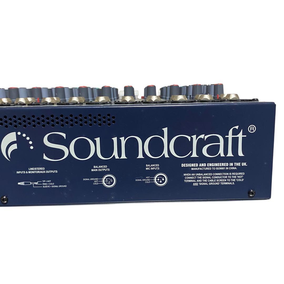 【美品】soundcraft EFX12 アナログミキサー　高音質