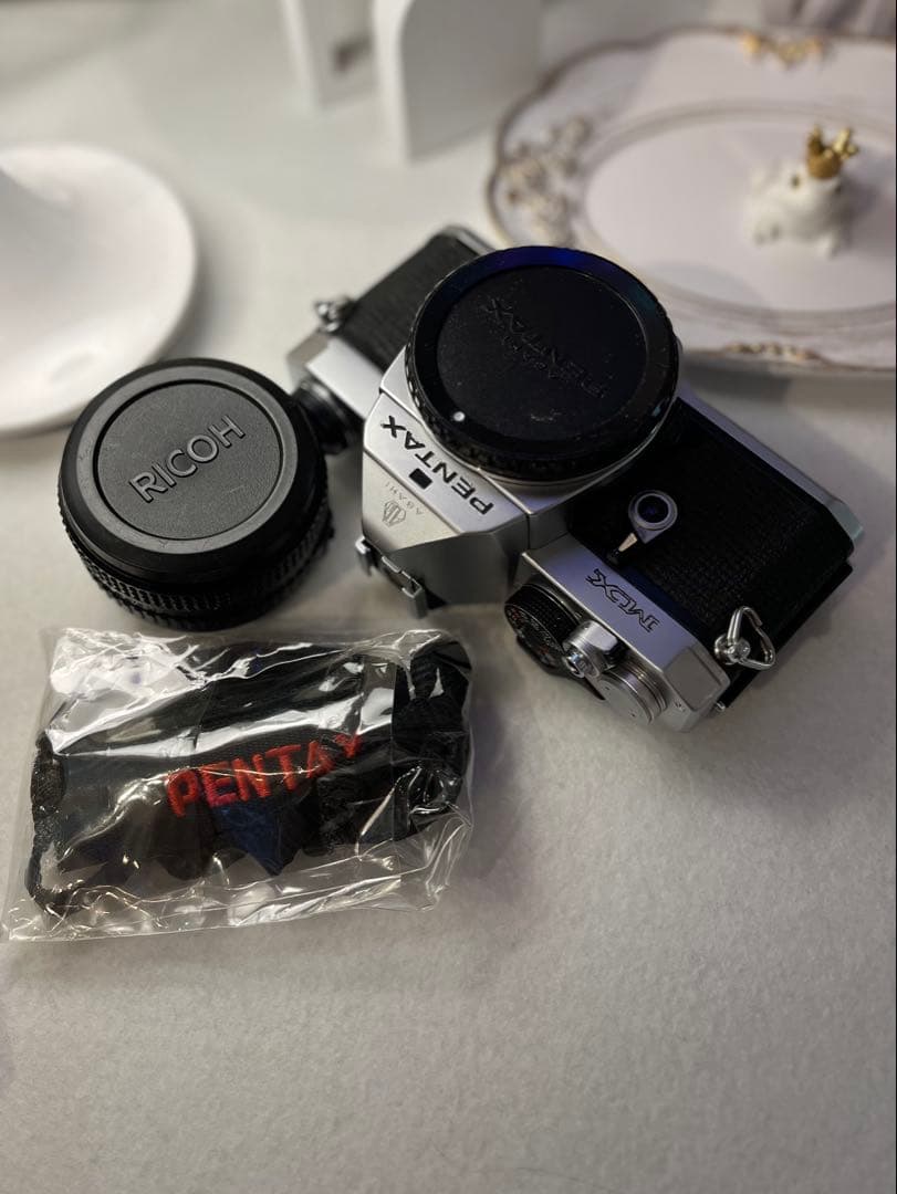PENTAX MX シルバー レンズRIKENON P 50mm f2 オマケ付