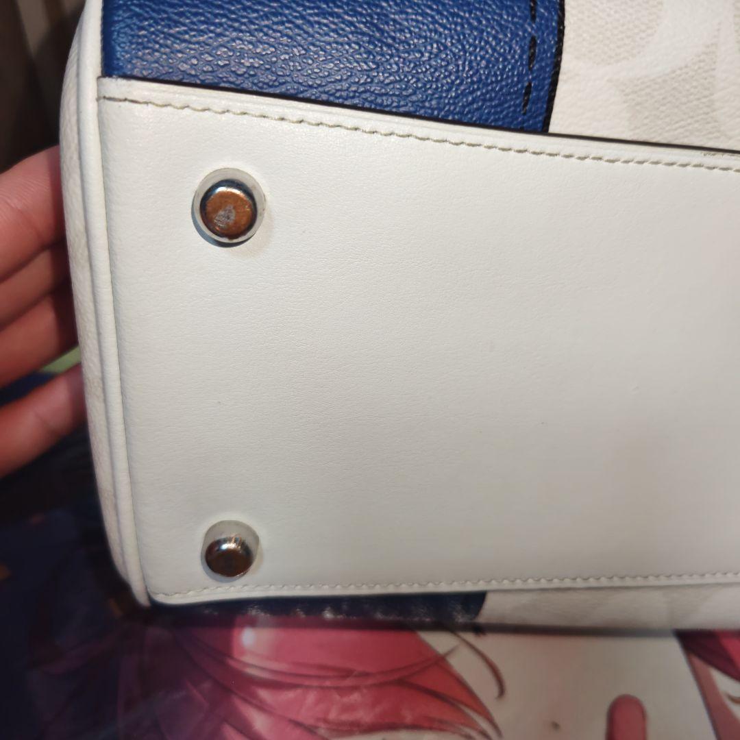 COACH ローアン サッチェル 騙し絵 2wayボストンバッグ