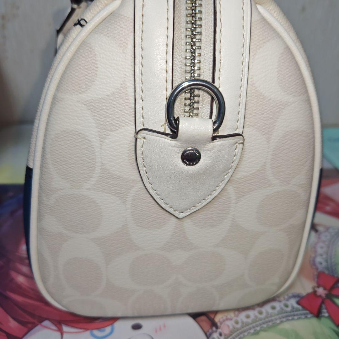 COACH ローアン サッチェル 騙し絵 2wayボストンバッグ