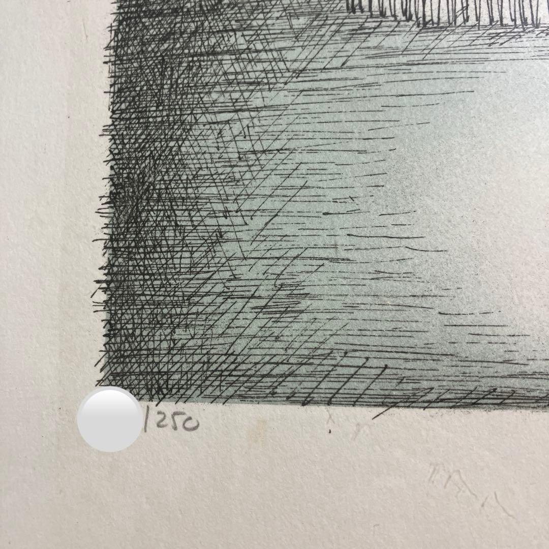 レイモンペイネ　ハートのプレゼント　特大サイズリトグラフ　サインあり