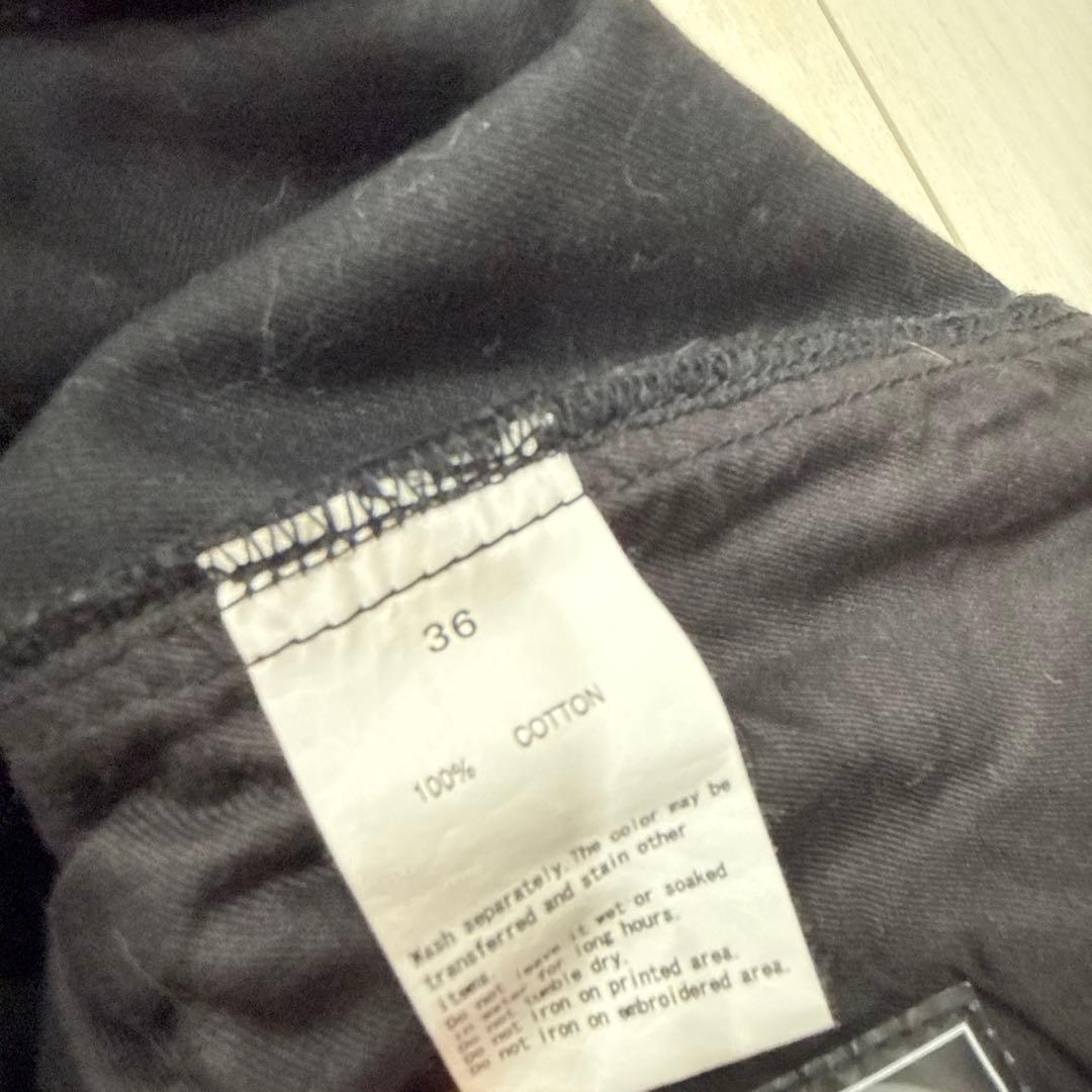 フューチュラ×ステューシーコラボ 黒 チノパン