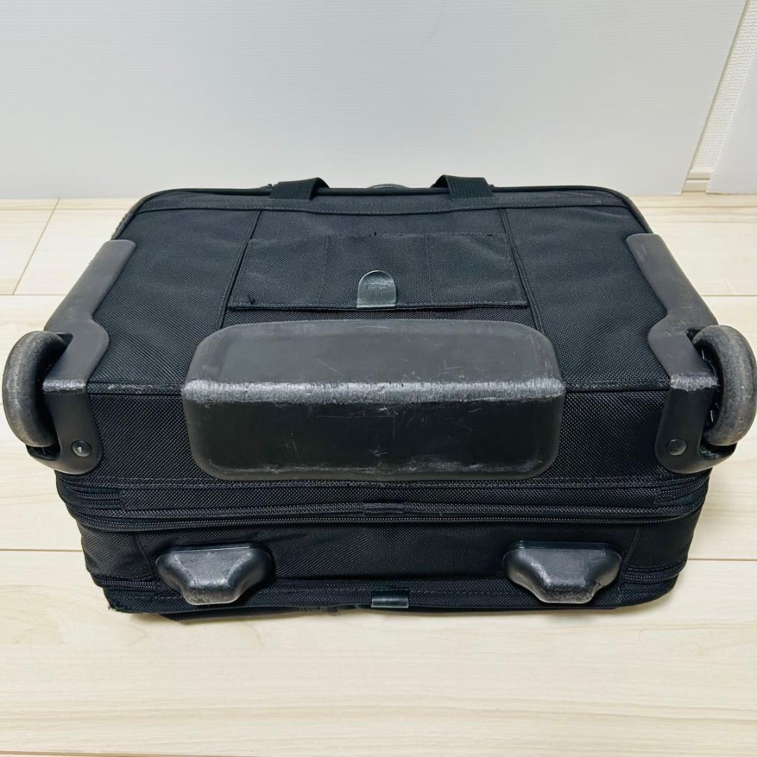 TUMI キャリーバッグ 黒 キャリーケース ビジネスバッグ 二輪 トゥミ