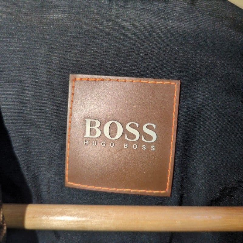 ２Ｌ　ヒューゴボス　レザージャケット　シングル　大きいサイズ　ラムレザー　訳あり