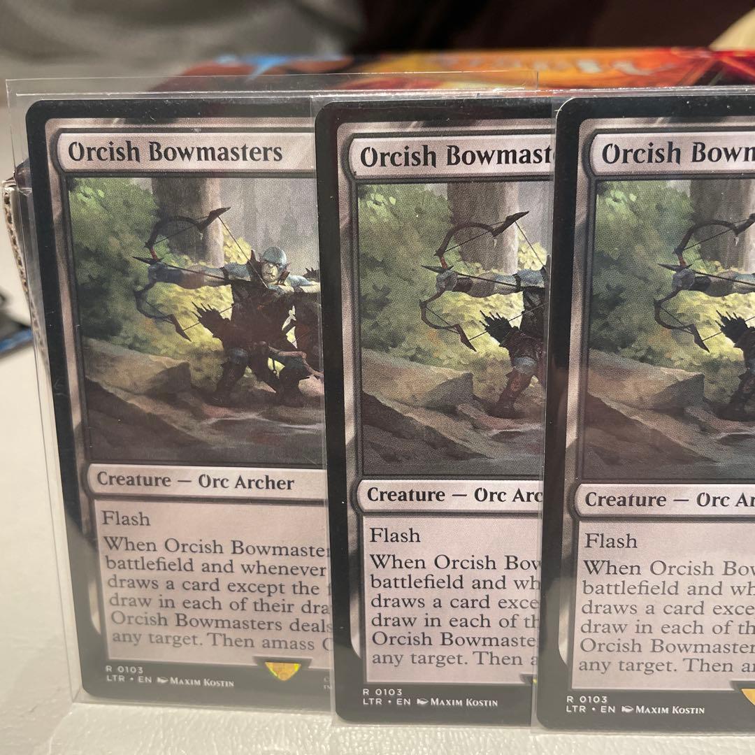 オークの弓使い　四枚