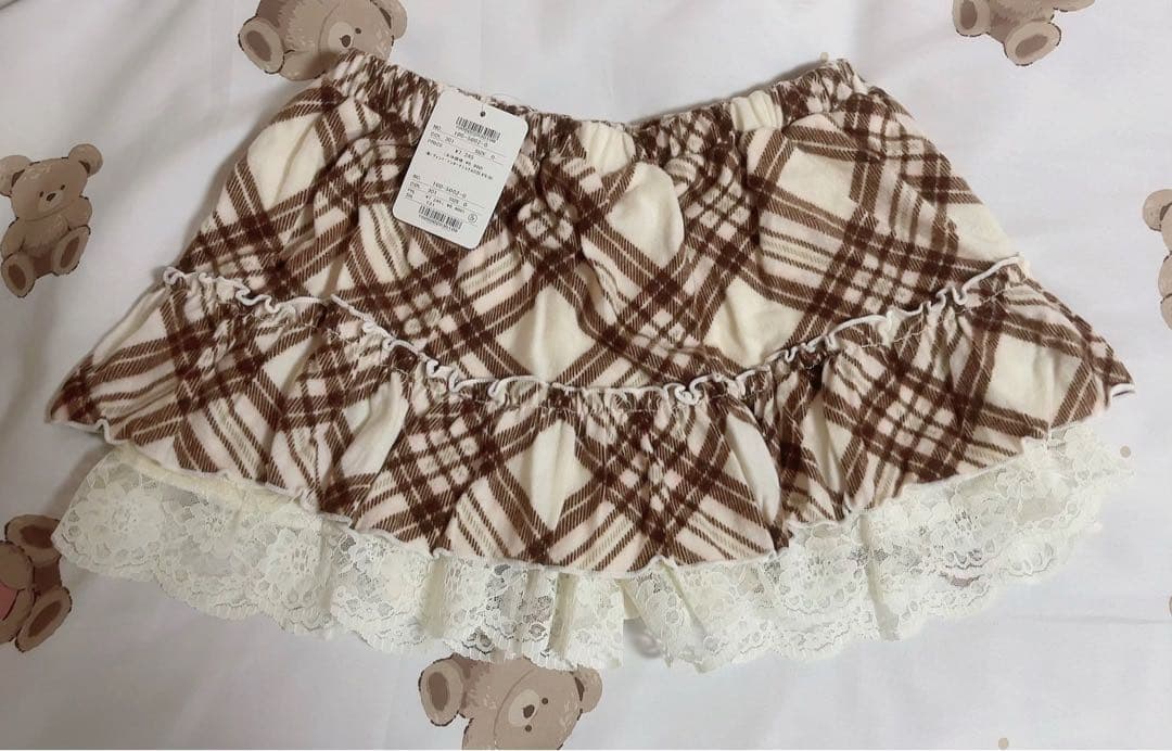 LIZ LISA リズリサ チェック柄 スカパン タグ付き 希少