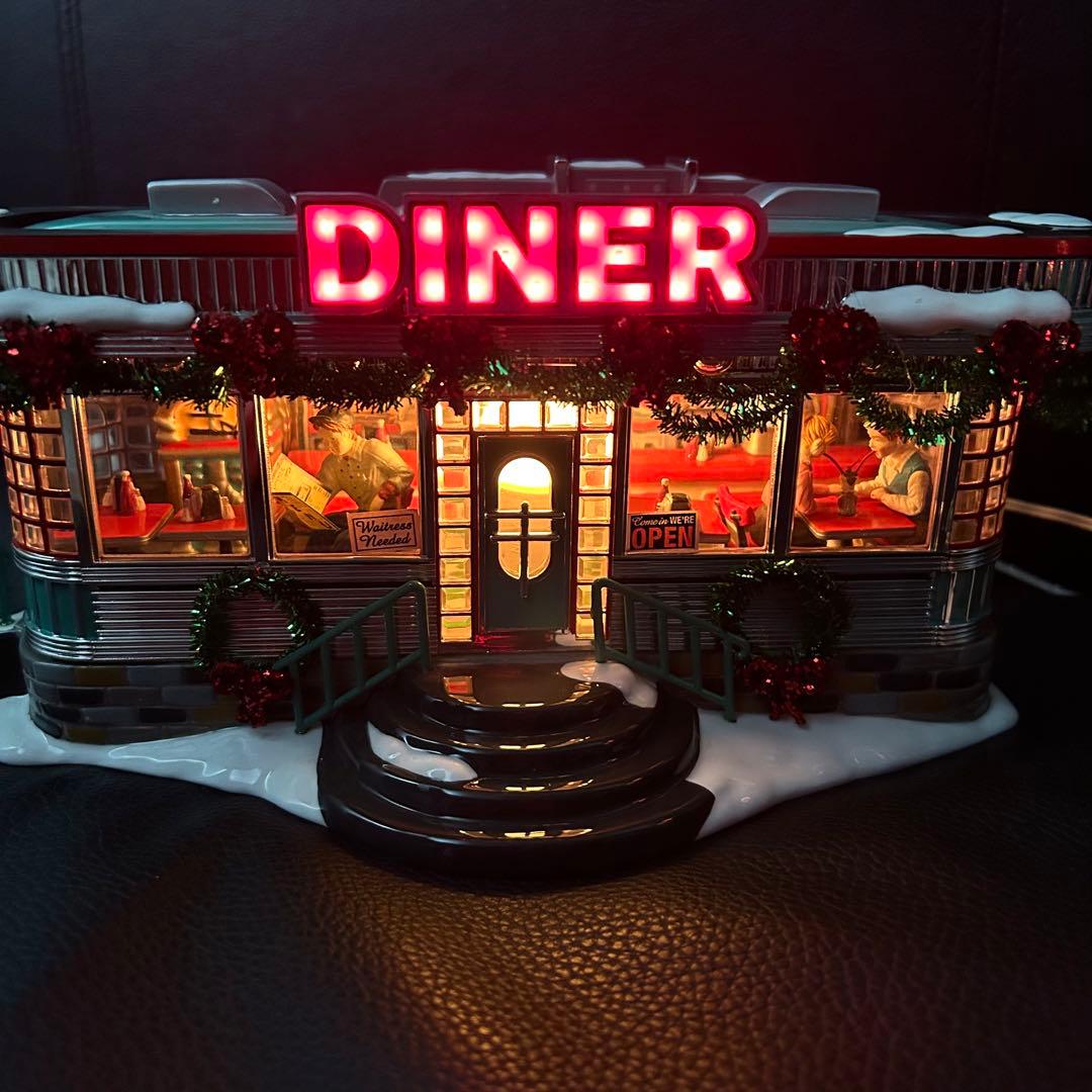 ★シェリーズダイナー Shelly's Diner ライトアップ ジオラマ★
