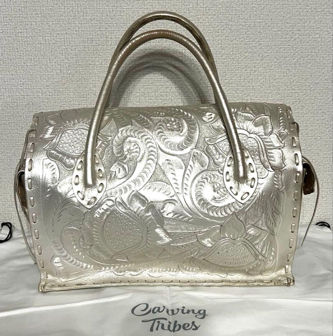 Carving Tribes ゴールドバッグ Mサイズ