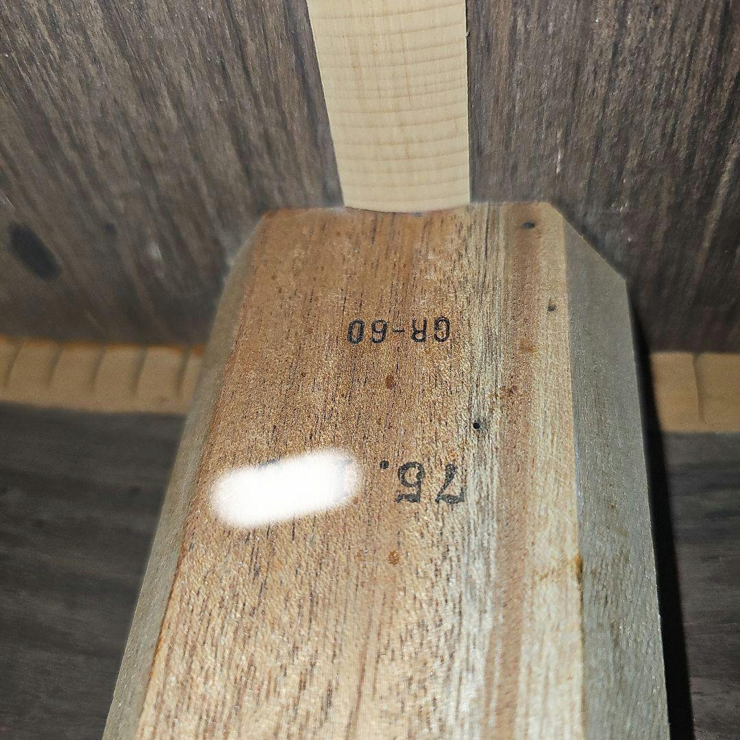 アリアGR-60,ヴィンテージ1975年製トップバック単板! ハードケース付き