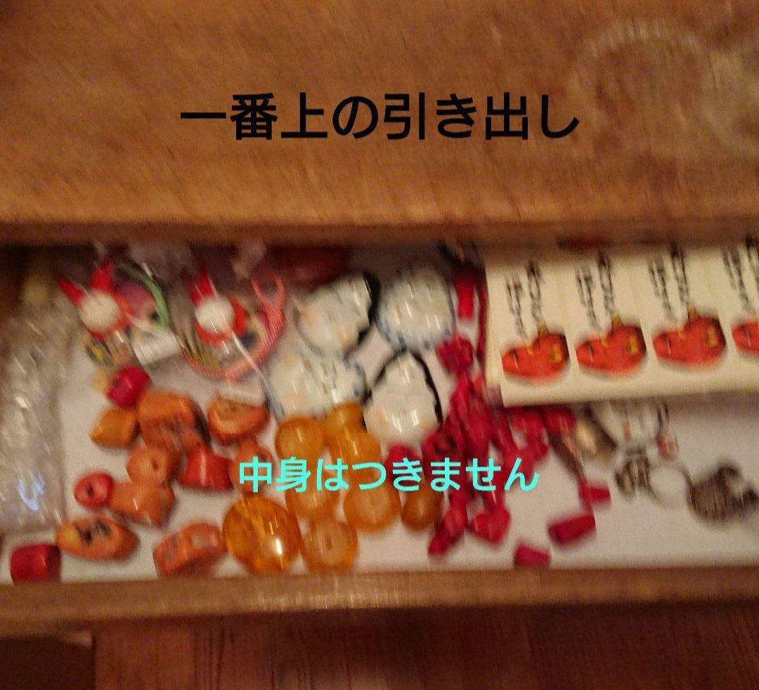 アンティーク　古道具　 木製ラック　裁縫箱　店舗什器