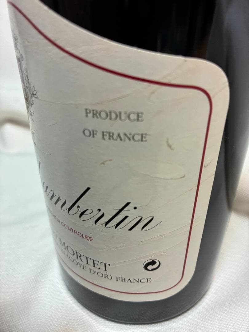 ぺ*ん様 2002 ドメーヌ・ティエリー・モルテ ジュヴレ・シャンベルタン