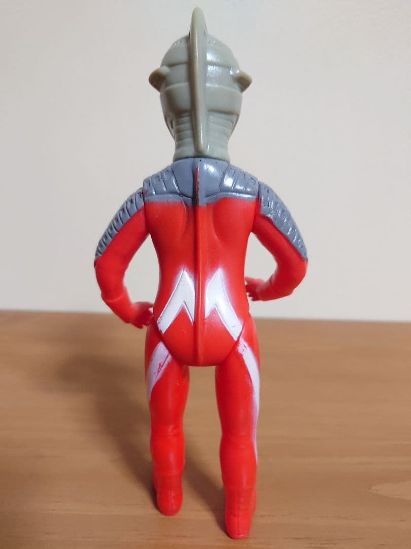 【当時もの】ブルマァク　ソフビ　ウルトラセブン　２３cm　難あり